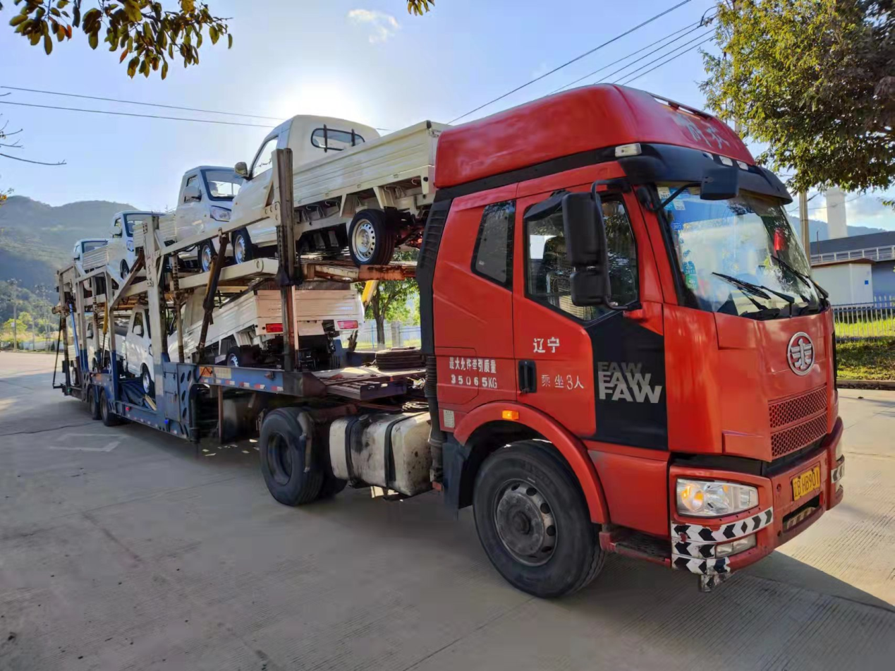 Pengiriman pertama truk mini listrik KEYTON N50 ke Kuba